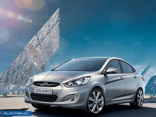 Hyundai Solaris - самая продаваемая иномарка в России за 2011 год