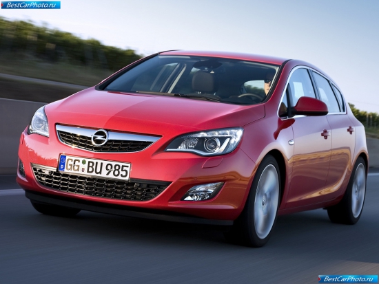 Opel Astra выпускается на заводе GM в Санкт-Петербурге