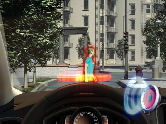 Volvo Pedestrian Detection Airbag