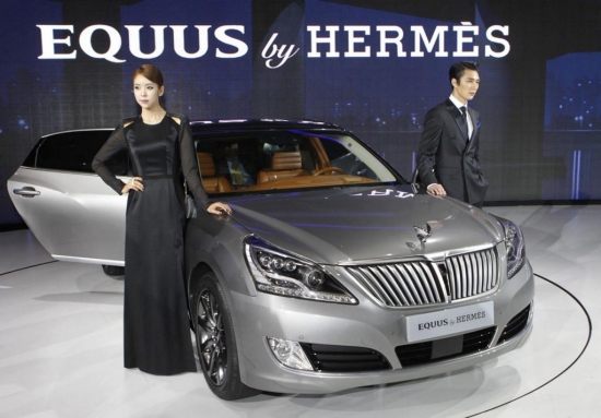 Hyundai представила версию Hermes модели Equus в Сеуле